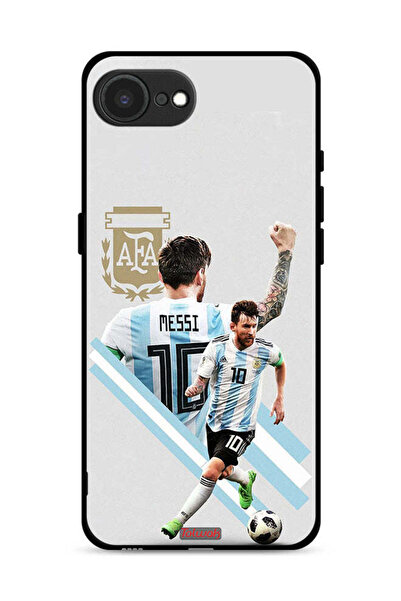 Tolwak غطاء حماية لجهاز Apple iPhone 16e برسومات ليو ميسي