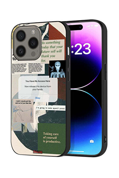 Tolwak غطاء حماية لجهاز Apple iPhone 15 Pro Max اسمح لنفسك بالنمو