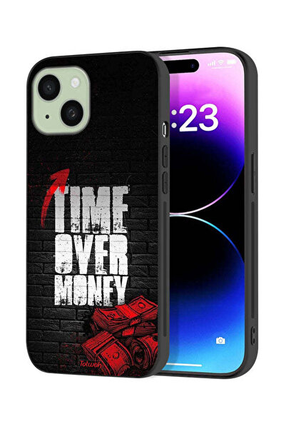 Tolwak غطاء حماية لجهاز Apple iPhone 15 Plus - الوقت على المال