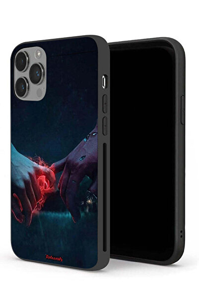 Tolwak جراب حماية لجهاز Apple iPhone 14 Pro - يدان محترقتان
