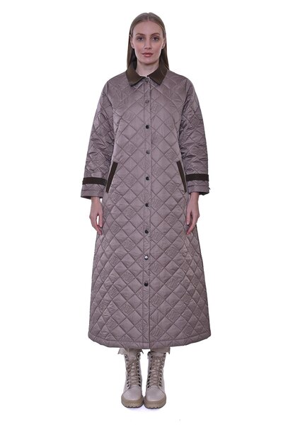 Invee Detective Coat Milk Coffee