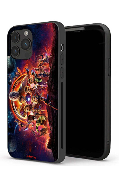 Tolwak غطاء حماية لجهاز Apple iPhone 13 Pro Max Avengers