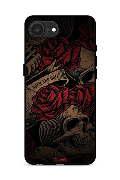 Tolwak غطاء حماية لجهاز Apple iPhone 16e Rok And Roll