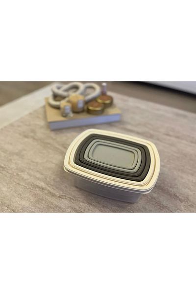 heybecollection 6-Piece Storage Container with Lid