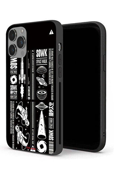 Tolwak غطاء حماية لجهاز Apple iPhone 14 Pro Max ملصق Sowk Space Walk