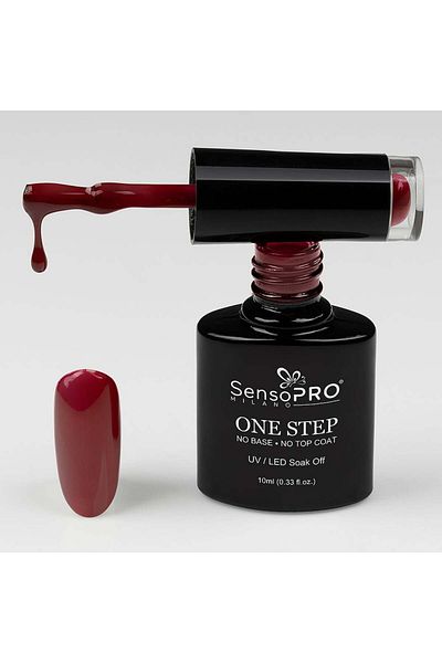 SensoPRO Milano Oja semipermanentă SensoPRO Milano One Step 10ml, Burgundy Lover #050