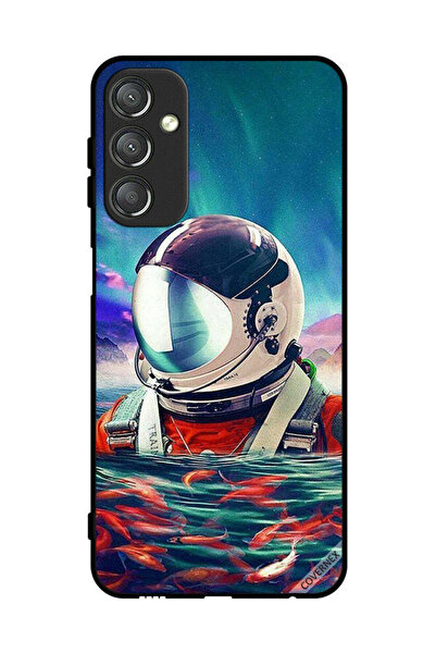 Covernex غطاء حماية لهاتف سامسونج جالاكسي A24 4G رائد فضاء في أسماك البحر