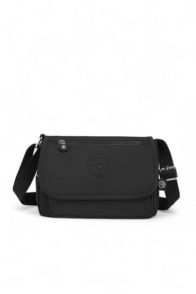 SMART BAGS Geantă de damă Crinkle Black SMB 1148
