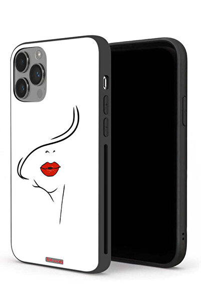 Tolwak جراب حماية لجهاز Apple iPhone 14 Pro Max بتصميم وجه فتاة