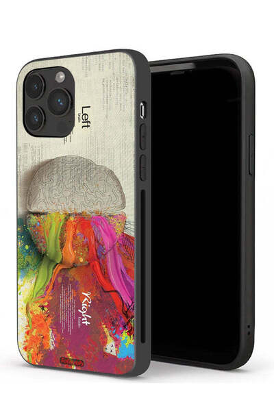 Tolwak جراب حماية لجهاز Apple iPhone 13 Pro Max - عمل فني تجريدي لعلم الدماغ