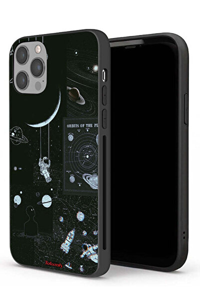 Tolwak غطاء حماية لجهاز Apple iPhone 12 Pro - مدارات الكواكب