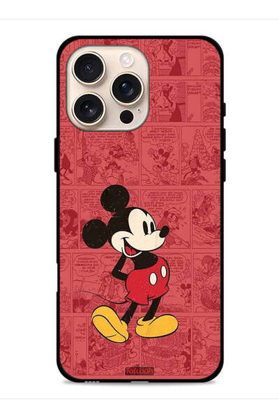 Tolwak غطاء حماية مايكي لجهاز ابل ايفون 16 برو