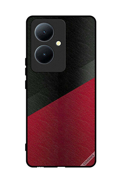 Covernex غطاء حماية لهاتف Vivo Y78 5G بنمط جلدي