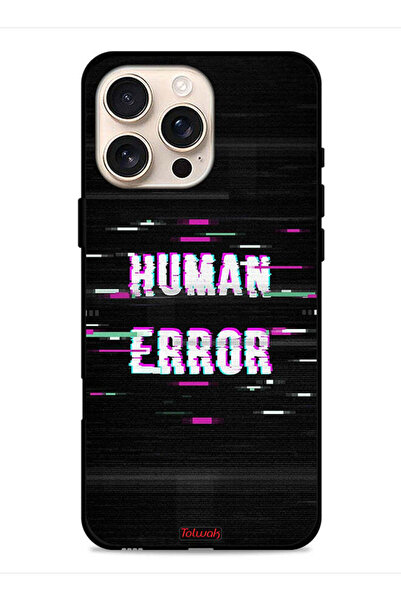Tolwak غطاء حماية لجهاز Apple iPhone 16 Pro Max - خطأ بشري