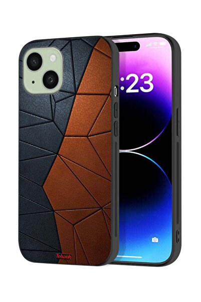 Tolwak Apple iPhone 15 Plus Protective Case Cover Pattern