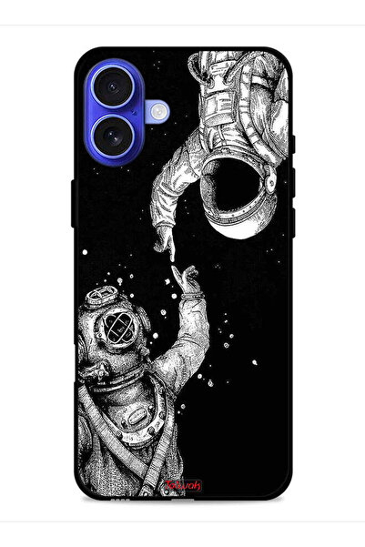 Tolwak غطاء حماية لجهاز آيفون 16 من آبل، رواد فضاء