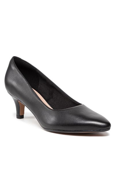 CLARKS Women's Shoes Black Linvale Jerica