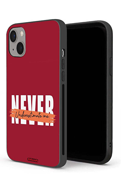 Tolwak جراب حماية لجهاز Apple iPhone 13 mini لا تقلل من شأني أبدًا