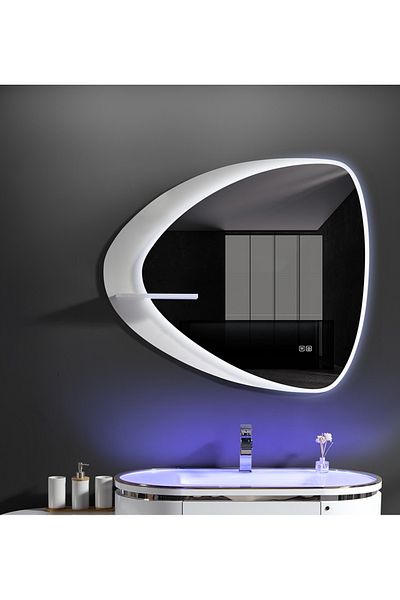 Trendy's TRENDY'S bathroom mirror, with LED and defogger, 1070×940 mm