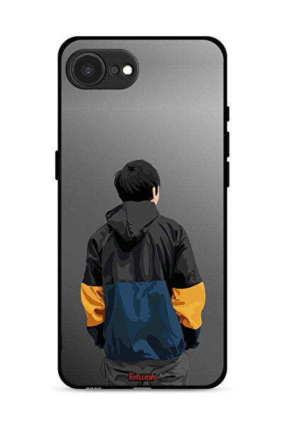 Tolwak غطاء حماية لجهاز Apple iPhone 16e بتصميم صورة صبي