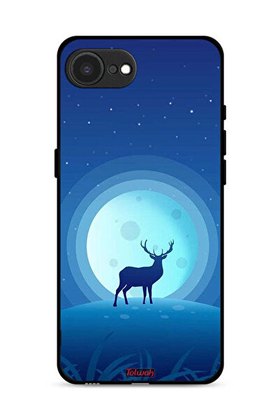 Tolwak غطاء حماية لجهاز Apple iPhone 16e بتصميم غزال