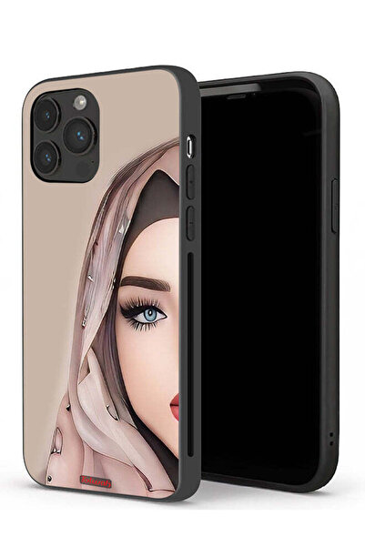 Tolwak جراب حماية لجهاز Apple iPhone 13 Pro Max بتصميم فتاة نصف الوجه