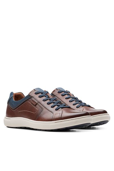 CLARKS Men's Sneakers brown CLARKS-26176886 498 MAHOGANY LEATHER