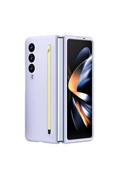 isag Protective Case Compatible with Samsung Galaxy Z Fold 4, with S-Pen Included, Slim, Shockproof, Prem