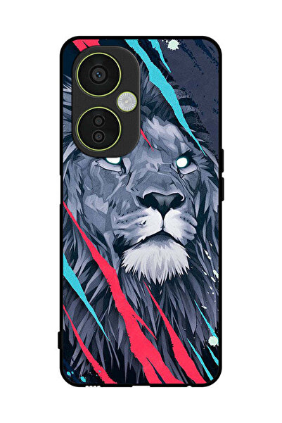 Covernex غطاء حماية لهاتف OnePlus Nord CE 3 Lite برسومات الأسد الملك