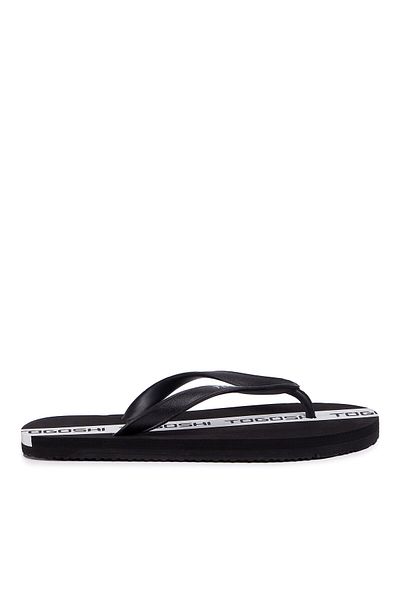 Togoshi Men's Flip-Flops Black TG-20-04-000176
