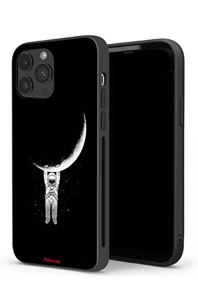 Tolwak غطاء حماية لجهاز Apple iPhone 13 Pro Max معلق على القمر