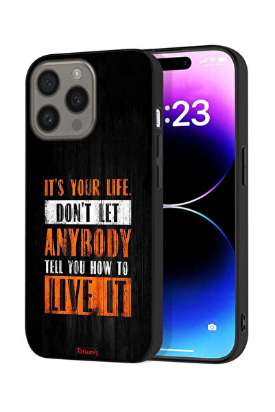Tolwak غطاء حماية لجهاز Apple iPhone 15 Pro - Its Your Life