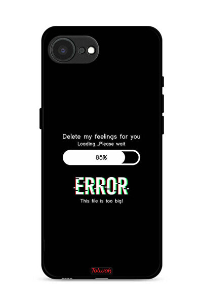 Tolwak غطاء حماية لجهاز Apple iPhone 16e - احذف مشاعري تجاهك
