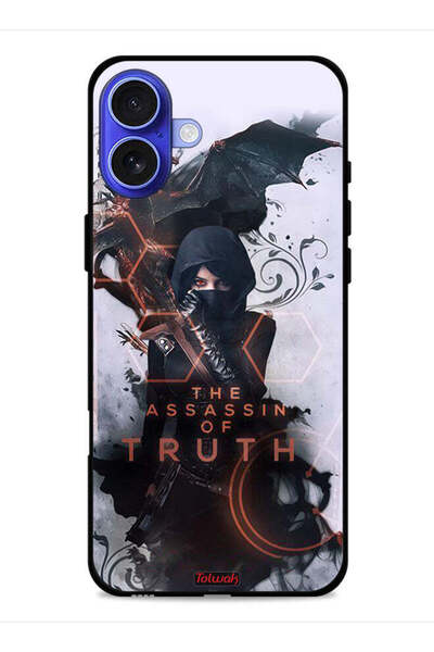 Tolwak غطاء حماية لجهاز Apple iPhone 16 Plus - قاتل الحقيقة