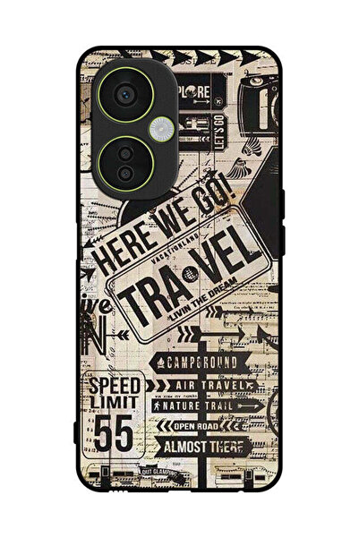 Covernex غطاء حماية لهاتف OnePlus Nord CE 3 Lite Here We Go Travel