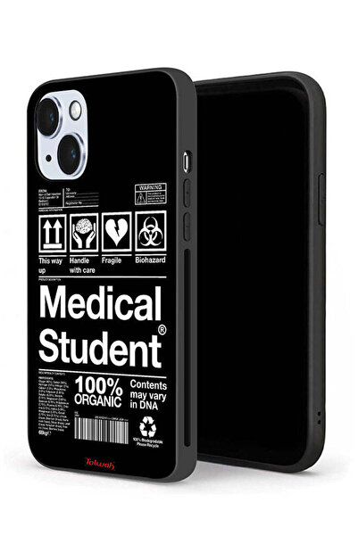 Tolwak جراب حماية لجهاز Apple iPhone 14 Plus ملصق طالب الطب