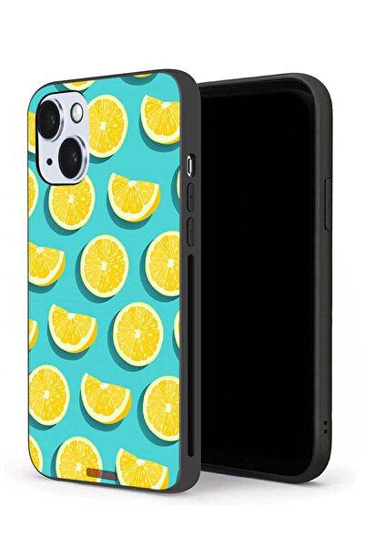 Tolwak جراب حماية لجهاز Apple iPhone 14 Plus بنمط برتقالي