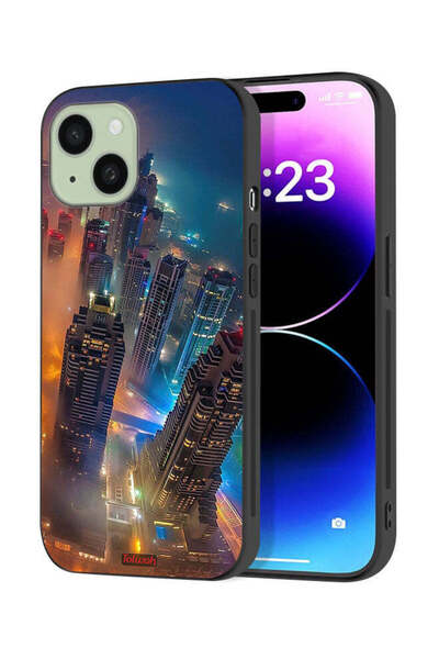 Tolwak Apple iPhone 15 Plus Protective Case Cover Skysper