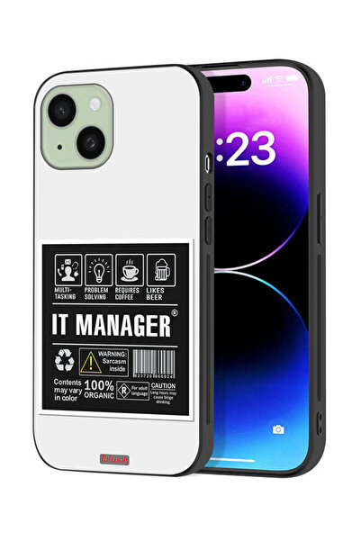 Tolwak Apple iPhone 15 Plus Protective Case Cover It Manager Sticker