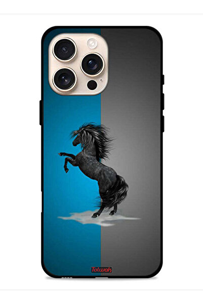 Tolwak غطاء حماية لجهاز Apple iPhone 16 Pro بتصميم فن الحصان