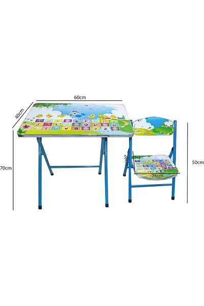 Generic Kids Folding Study Table and Chair Set