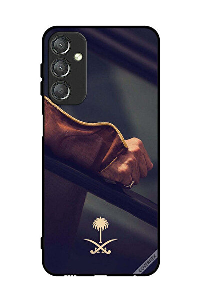 Covernex غطاء حماية لهاتف سامسونج جالاكسي A24 4G مع شعار المملكة العربية السع...