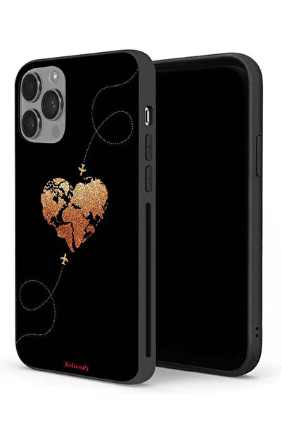 Tolwak غطاء حماية لجهاز Apple iPhone 14 Pro Max برسومات طائرات تلامس القلب
