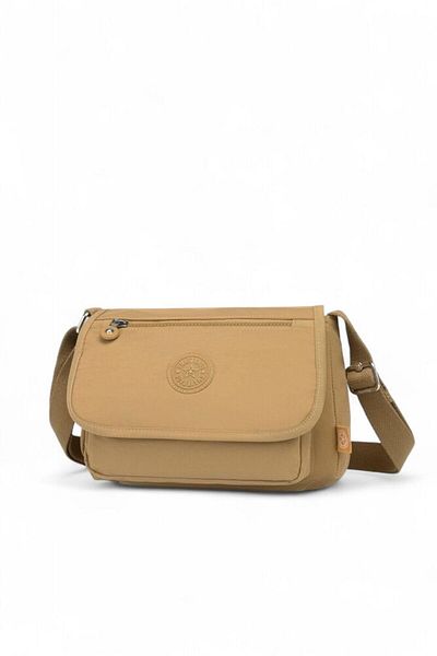 SMART BAGS Crinkle Camel Women's Crossbody Bag Smb 1148