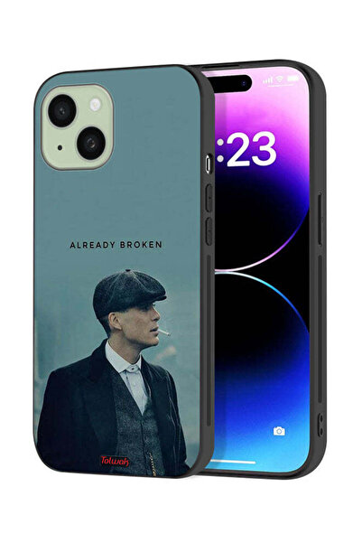 Tolwak غطاء حماية لجهاز Apple iPhone 15 Plus مكسور بالفعل