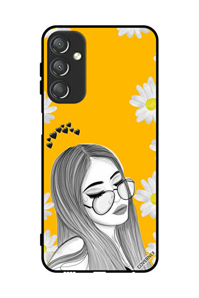 Covernex Protective Case Cover For Samsung Galaxy A24 4G Glasses Girl Art