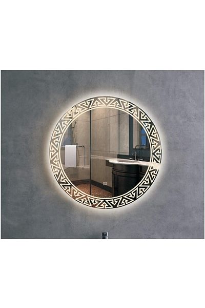 Trendy's TRENDY'S bathroom mirror, circular, with touch sensor and LED – 700 mm, OG45