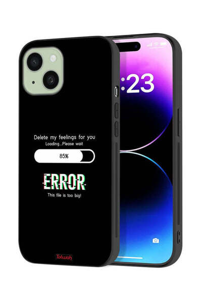 Tolwak Apple iPhone 15 Plus Protective Case Cover Delete My Feelings For You