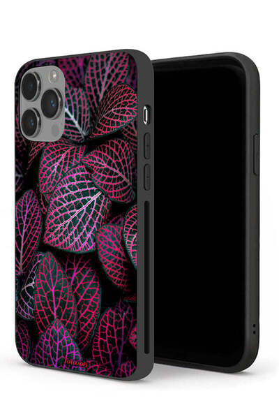 Tolwak غطاء حماية لجهاز Apple iPhone 14 Pro Max بنقشة أوراق سالجا