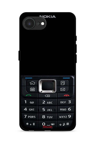 Tolwak غطاء حماية لجهاز Apple iPhone 16e بنمط هاتف قديم